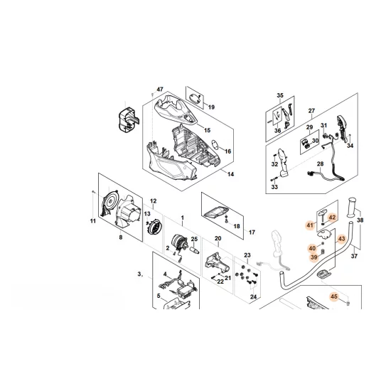 STIHL   Obudowa FA01 790 1400